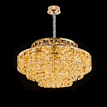 Люстра хрустальная в неоклассическом стиле на золотистом каркасе Majesty варинант исполнения - 5 | Loft Concept в Нижнем Новгороде