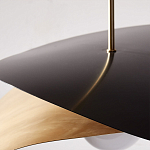 Люстра круглая с 2-мя металлическими абажурами Andromeda варинант исполнения - 4 | Loft Concept в Нижнем Новгороде