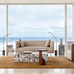 Приставной столик из массива дерева Walnut варинант исполнения - 8 | Loft Concept в Нижнем Новгороде