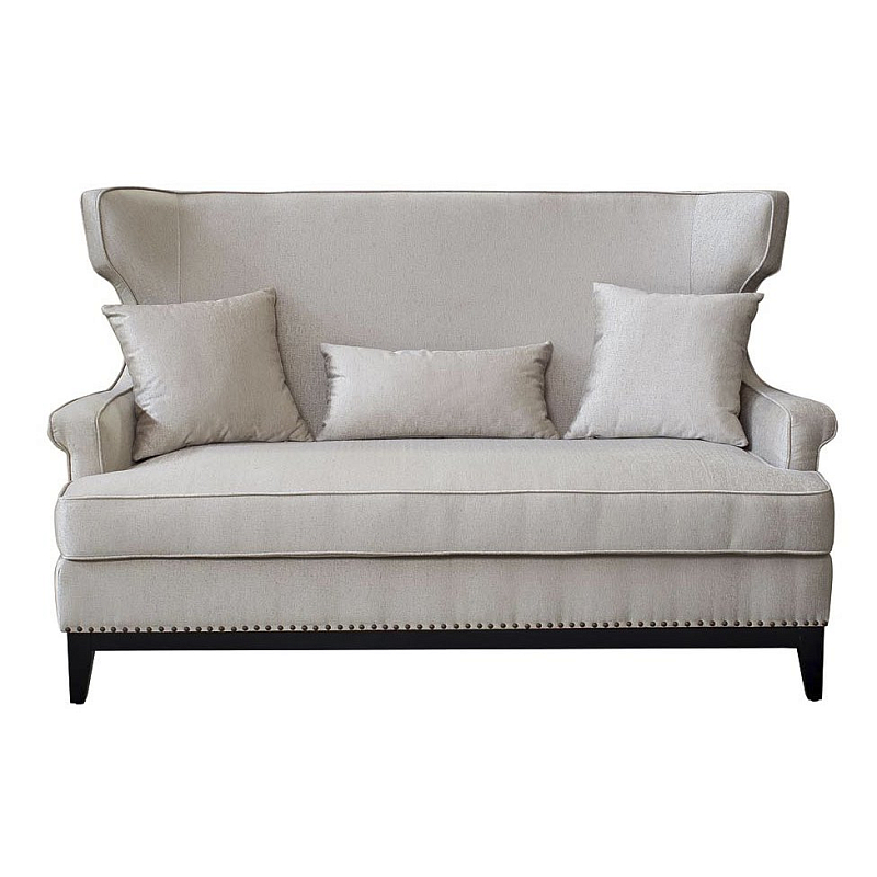 Диван Seine Sofa Velvet 2 Бежево-серый Диван Seine Sofa Velvet 2 Бежево-серый в Нижнем Новгороде | Loft Concept