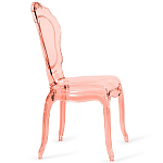 Прозрачный стул розовый LOUIS GHOST CHAIR Pink варинант исполнения - 3 | Loft Concept в Нижнем Новгороде