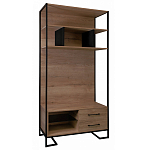 Стеллаж под TV в стиле лофт с открытыми полками и ящиками Urban Style Space варинант исполнения - 1 | Loft Concept в Нижнем Новгороде