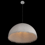 Подвесной светильник в форме купола белого цвета с ажурной бахромой Tactile Line варинант исполнения - 5 | Loft Concept в Нижнем Новгороде