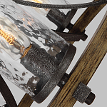 Люстра с цилиндрическим плафонами из толстого волнистого стекла в индустриальном стиле Feiss варинант исполнения - 16 | Loft Concept в Нижнем Новгороде