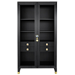 Дизайнерский шкаф витрина Elsa Dreams Black с 4-мя ящиками варинант исполнения - 1 | Loft Concept в Нижнем Новгороде