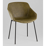 Стул Ashby экокожа зелёный варинант исполнения - 1 | Loft Concept в Нижнем Новгороде