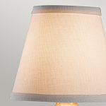 Бра со стеклянным шарообразным декором с пузырьками и бежевым абажуром Feiss варинант исполнения - 2 | Loft Concept в Нижнем Новгороде