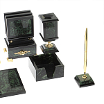 Настольный письменный набор из нефрита в подарочной коробке Victorious варинант исполнения - 5 | Loft Concept в Нижнем Новгороде