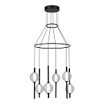 Люстра светодиодная с 6-ю сферическими стеклянными плафонами Splatter варинант исполнения - 1 | Loft Concept в Нижнем Новгороде