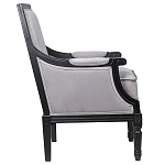 Кресло Harry Armchair black and grey velour варинант исполнения - 2 | Loft Concept в Нижнем Новгороде