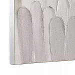 Панно декоративное с ручной росписью Gray Strokes варинант исполнения - 1 | Loft Concept в Нижнем Новгороде