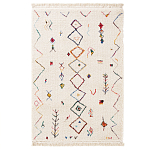 Ковер с графическим разноцветным узором Vinridio Bо  Multi варинант исполнения - 1 | Loft Concept в Нижнем Новгороде