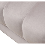 Диван двухместный велюровый бежевый Facilities Status варинант исполнения - 3 | Loft Concept в Нижнем Новгороде