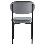 Стул с круглым сиденьем на металлическом основании ALFIE CHAIR Grey варинант исполнения - 3 | Loft Concept в Нижнем Новгороде