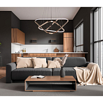 Люстра с подвесами в форме треугольников Niamh Barry варинант исполнения - 11 | Loft Concept в Нижнем Новгороде