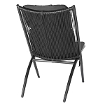 Кресло плетеное с мягкими подушками для сиденья и спины Hancock варинант исполнения - 6 | Loft Concept в Нижнем Новгороде