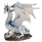 Декоративная статуэтка Белый Дракон Dragon White Statuette варинант исполнения - 3 | Loft Concept в Нижнем Новгороде