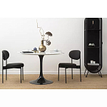 Стул мягкий Alfie Chair черный варинант исполнения - 6 | Loft Concept в Нижнем Новгороде