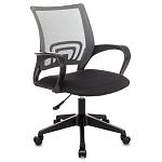 Офисное кресло с основанием из черного пластика Desk chairs Grey варинант исполнения - 1 | Loft Concept в Нижнем Новгороде