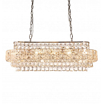 Люстра овальной формы хрустальная в неоклассическом стиле Majesty варинант исполнения - 5 | Loft Concept в Нижнем Новгороде