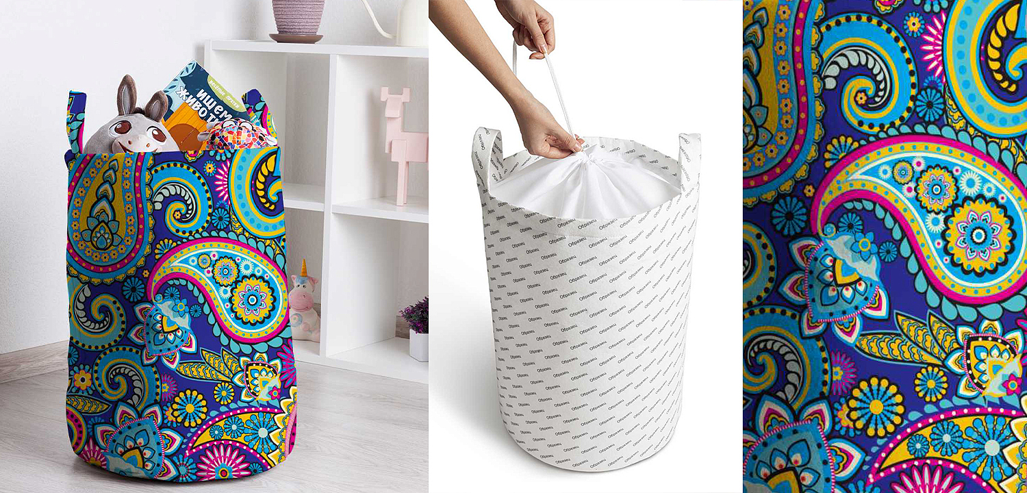 Корзина Paisley Basket Корзина Paisley Basket - Loft-Concept в Нижнем Новгороде