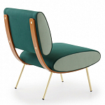Дизайнерское кресло без подлокотников Gio Ponti ROUND D.154.5 Armchair варинант исполнения - 2 | Loft Concept в Нижнем Новгороде