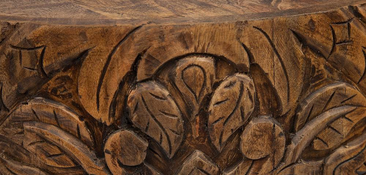 Кофейный стол Indian Carved Mango Tree  - Loft-Concept в Нижнем Новгороде