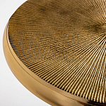 Кофейный стол из металла с круглой столешницей Table Gold Metal варинант исполнения - 5 | Loft Concept в Нижнем Новгороде