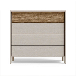 Комод 4 ящика с подсветкой на рельефном фасаде Warm Industrial варинант исполнения - 5 | Loft Concept в Нижнем Новгороде