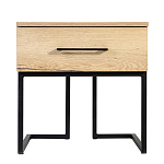 Тумба прикроватная с ящиком в стиле лофт Urban Style Space 2 варинант исполнения - 3 | Loft Concept в Нижнем Новгороде