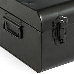 Металлический сундук Metal Chest Black варинант исполнения - 3 | Loft Concept в Нижнем Новгороде