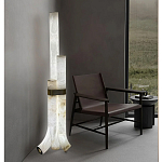 Торшер геометрический с тремя мраморными плафонами Marble Tripod варинант исполнения - 6 | Loft Concept в Нижнем Новгороде