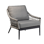 Кресло уличное темно-серое Street Bliss варинант исполнения - 2 | Loft Concept в Нижнем Новгороде