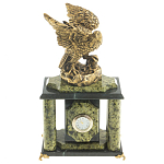 Часы настольные из натурального камня с декором в виде орла Eagle Stone Clock варинант исполнения - 8 | Loft Concept в Нижнем Новгороде