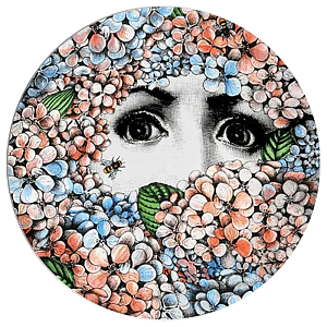 Декоративная тарелка Fornasetti Ortensia