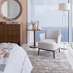 Приставной стол в шпоне ореха Elega варинант исполнения - 6 | Loft Concept в Нижнем Новгороде