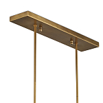 Люстра прямоугольная из толстого литого стекла Cast Glass варинант исполнения - 5 | Loft Concept в Нижнем Новгороде