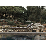 Шезлонг на металлическом каркасе с регулируемой спинкой GUELL Sunbed варинант исполнения - 9 | Loft Concept в Нижнем Новгороде