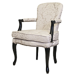 Кресло c растительным орнаментом Aubrey Classical Armchair beige jacquard варинант исполнения - 3 | Loft Concept в Нижнем Новгороде