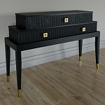 Премиальная Консоль с тремя ящиками Elsa Dreams Black варинант исполнения - 1 | Loft Concept в Нижнем Новгороде