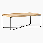 Журнальный стол с прямоугольной деревянной столешницей Urban Style Space варинант исполнения - 1 | Loft Concept в Нижнем Новгороде