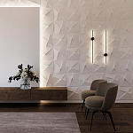 Гипсовая 3D Панель D-01 варинант исполнения - 1 | Loft Concept в Нижнем Новгороде