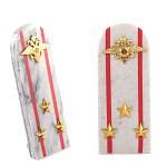 Сувенир Погон МВД из натурального камня мрамор Souvenir Epaulets варинант исполнения - 7 | Loft Concept в Нижнем Новгороде