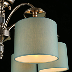 Люстра потолочная Nikoletta с бирюзовым плафоном варинант исполнения - 4 | Loft Concept в Нижнем Новгороде