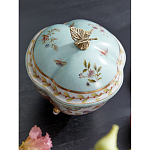 Шкатулка голубого цвета с цветочными орнаментами Blue Garden варинант исполнения - 4 | Loft Concept в Нижнем Новгороде