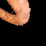 Люстра кольцевая с частичками натурального горного хрусталя Crystal Shimmer варинант исполнения - 4 | Loft Concept в Нижнем Новгороде