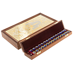 Нарды настольные из натурального камня лазурит и долерит Backgammon from Stone варинант исполнения - 4 | Loft Concept в Нижнем Новгороде