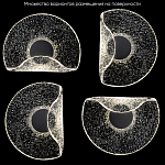 Бра из текстурированного прозрачного стекла с изогнутым краем Textured Glass  варинант исполнения - 6 | Loft Concept в Нижнем Новгороде