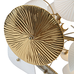 Люстра с белыми и золотистыми цветами Dahlia Flowers Lamp варинант исполнения - 6 | Loft Concept в Нижнем Новгороде