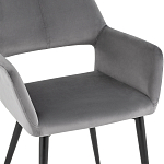 Стул с подлокотниками серый NEASAN STOOL варинант исполнения - 6 | Loft Concept в Нижнем Новгороде